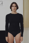 BASERANGE Cotton Long Sleeve SEODLS Black